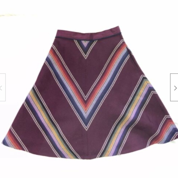 Lot of FIVE Anthropologie Skirts Size 0 - Picture 5 of 16